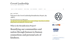 Desktop Screenshot of covertleadership.com